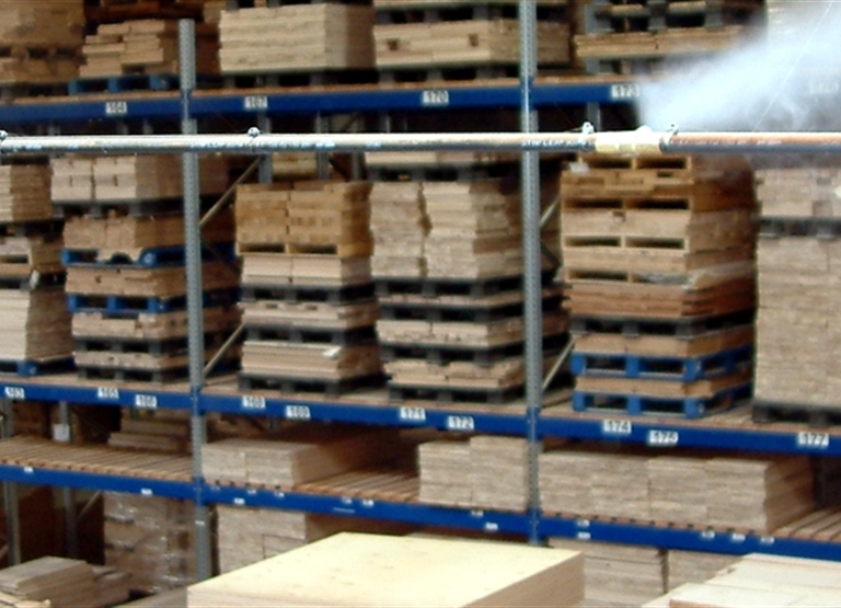 Luftbefeuchtung in der Holzindustrie