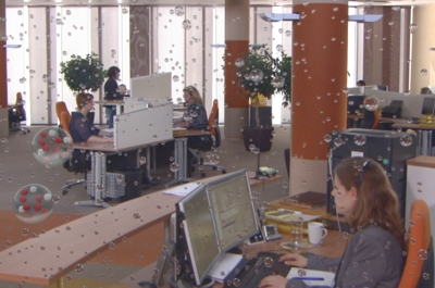 VDI-Zertifikat Grippeviren im Büro